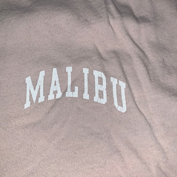 Brandy Melville Pink Tee - Picture 2 of 4